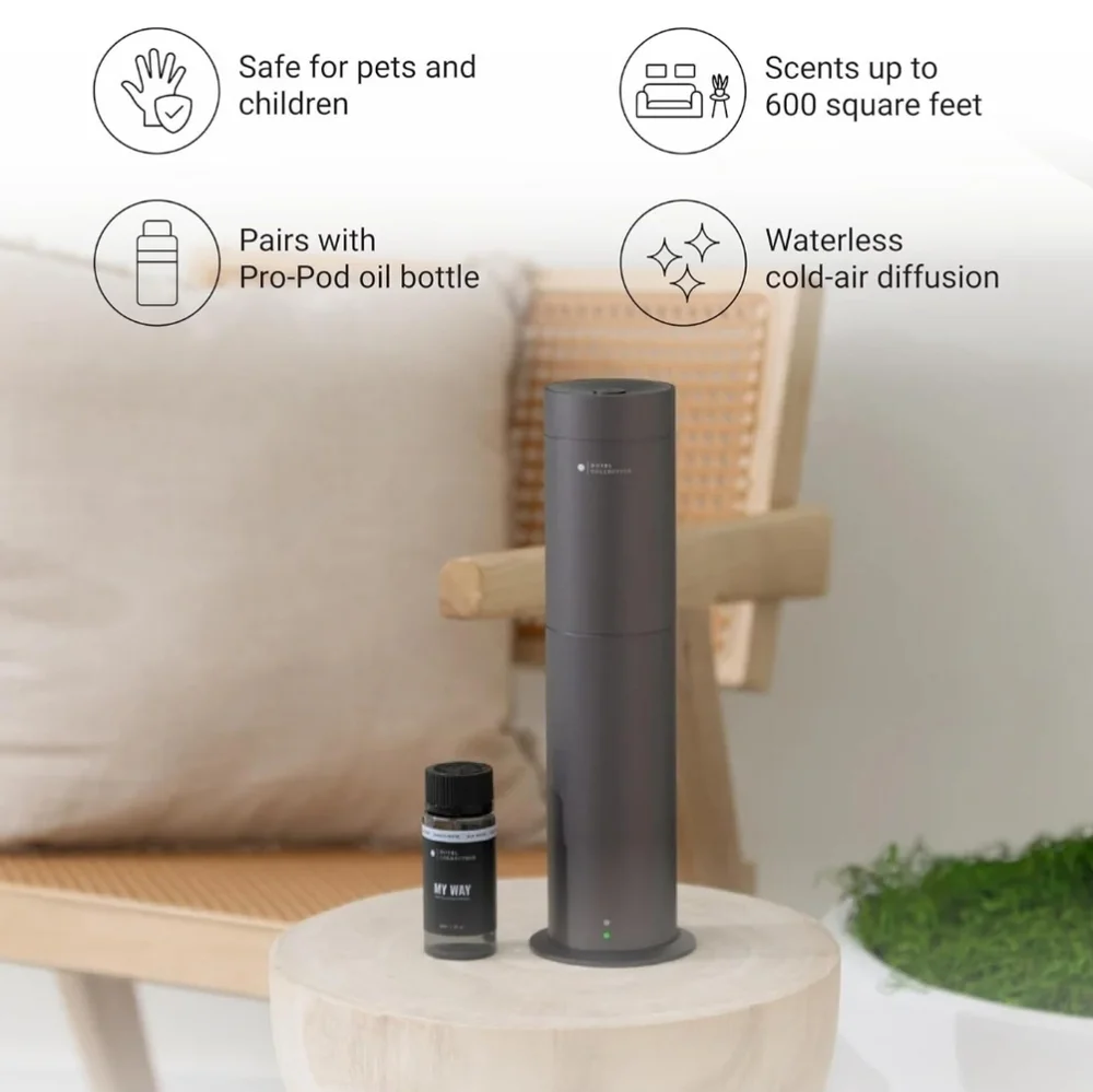 Hotel Collection Aromatherapy Studio Pro Diffuser with ProPod Oil Refill